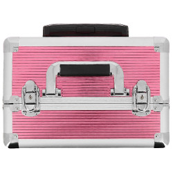 Caixa de limpeza com rodas Je t'aime Equithème Rosa / prata