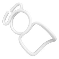 Prancheta com clipe Hippotonic Branco Prancheta com clipe Hippotonic Branco