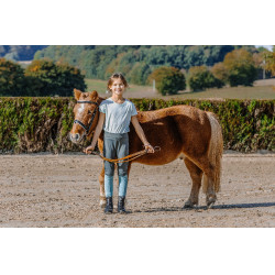 Legging Birdy Infantil Equithème Caqui Kaki