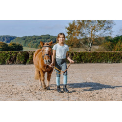 Legging Birdy Infantil Equithème Caqui Kaki