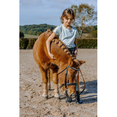Legging Birdy Infantil Equithème Caqui Kaki