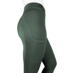 Legging Equithème Birdy mulher Caqui Kaki Legging Equithème Birdy mulher Caqui Kaki