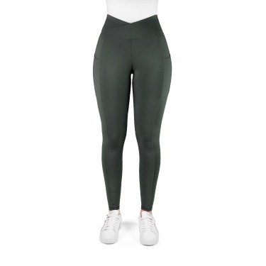 Legging Equithème Fanny feminino Caqui Kaki