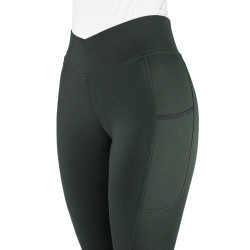 Legging Equithème Fanny feminino Caqui Kaki