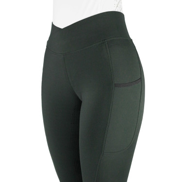 Legging Equithème Fanny feminino Caqui Kaki