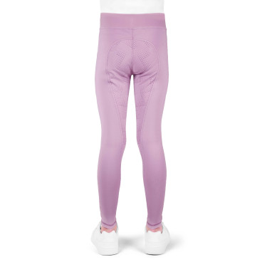 Legging Flora Infantil Je T'aime Equithème Malva Violeta