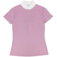 Polo de competição Equithème Suzanne mulher Branco