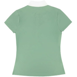 Polo de competição Equithème Suzanne mulher Verde claro Polo de competição Equithème Suzanne mulher Verde claro