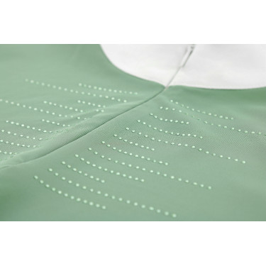 Polo de competição Equithème Suzanne mulher Verde claro Polo de competição Equithème Suzanne mulher Verde claro