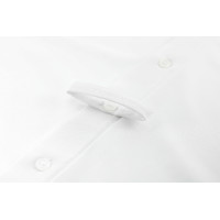 Polo de concurso de manga comprida Equithème Milan homem Branco