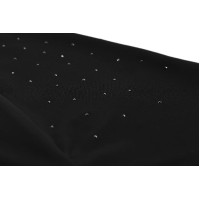 Polo Je t'aime Equithème Claudia mulher Preto