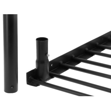 Suporte de parede para botas Hippotonic Preto