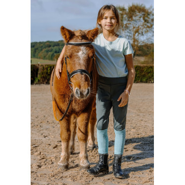T-shirt infantil e júnior Je t'aime Equithème Bonnie Verde/menta T-shirt infantil e júnior Je t'aime Equithème Bonnie Verde/menta