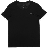 T-shirt Je t'aime Equithème Bonnie mulher Preto