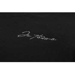 T-shirt Je t'aime Equithème Bonnie mulher Preto