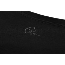 T-shirt Je t'aime Equithème Bonnie mulher Preto