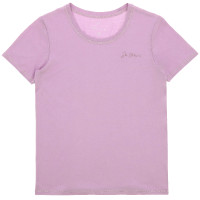 T-shirt Je t'aime Equithème Bonnie mulher Malva Violeta