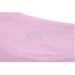 T-shirt Je t'aime Equithème Bonnie mulher Malva Violeta