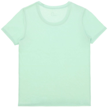 T-shirt Je t'aime Equithème Bonnie mulher Verde/menta