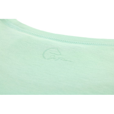 T-shirt Je t'aime Equithème Bonnie mulher Verde/menta