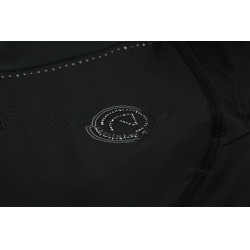 T-shirt sem mangas Je t'aime Equithème Carla mulher Preto