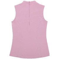 T-shirt sem mangas Je t'aime Equithème Carla mulher Malva Violeta