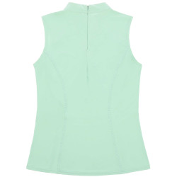 T-shirt sem mangas Je t'aime Equithème Carla mulher Verde/menta