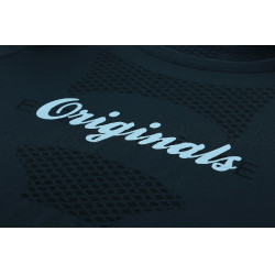 T-shirt sem costuras de manga curta Equithème Elena mulher Marinho Azul-marinho