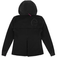 Casaco impermeável Je t'aime Equithème Astrid mulher Preto