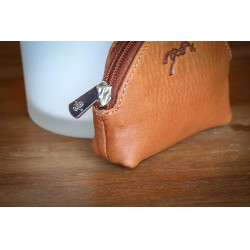 Carteira Pénélope Conhaque Castanho