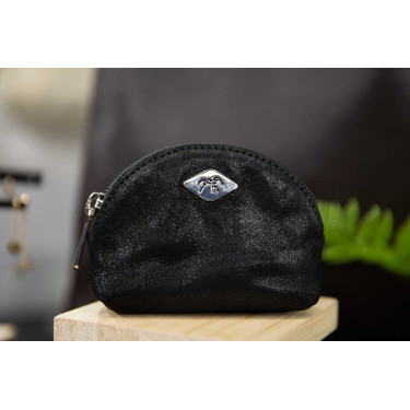 Carteira Pénélope Glitter preto