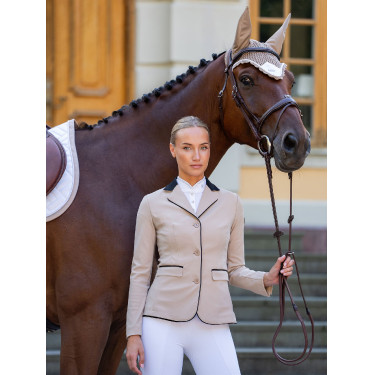 Casaca de concurso Equestrian Stockholm Classic Areia Amarelo
