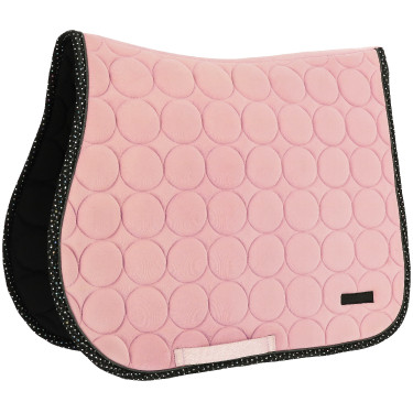 Almofada de sela mista Equithème Disco Rosa velho