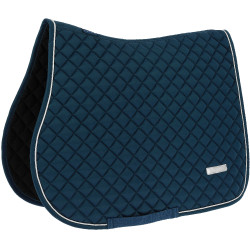 Manta de sela mista Equithème Nacre Azul