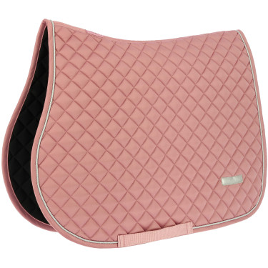 Manta de sela mista Equithème Nacre Rosa