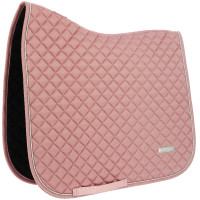 Manta de sela de dressage Equithème Nacre Rosa