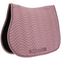 Manta de sela mista Riding World Wave Rosa velho