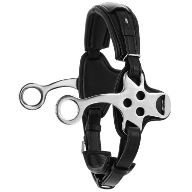 Muserola para hackamore Norton Compet Preto