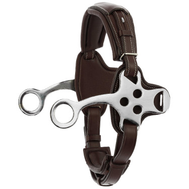 Muserola para hackamore Norton Compet Havana Castanho