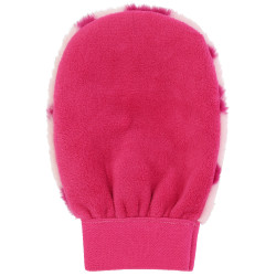 Luva Je t'aime Equithème dupla face Rosa / fúcsia