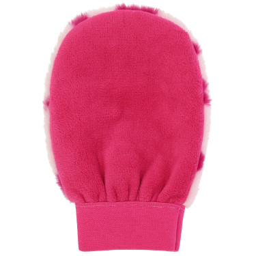 Luva Je t'aime Equithème dupla face Rosa / fúcsia