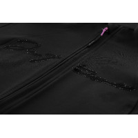 Colete Je t'aime Equithème Ilona mulher Preto