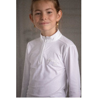 Polo de concurso Eden by Pénélope Bruges Mesh Branco