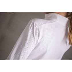 Polo de concurso Eden by Pénélope Bruges Mesh Branco