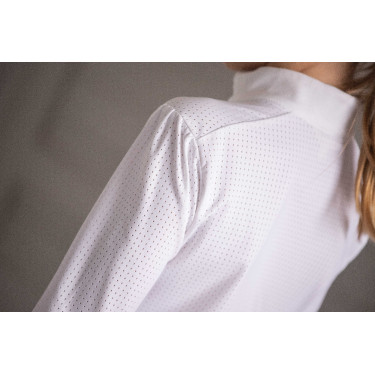 Polo de concurso Eden by Pénélope Bruges Mesh Branco