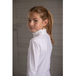 Polo de concurso Eden by Pénélope Bruges Mesh Branco
