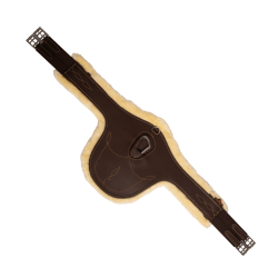 Cinta peitoral com lã Kentucky Castanho