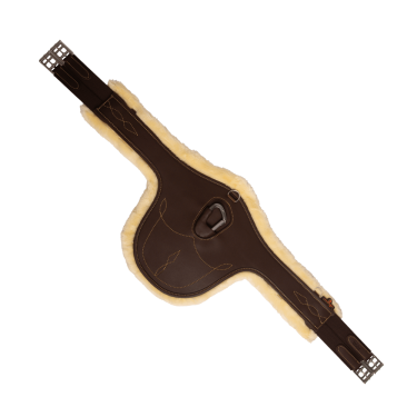 Cinta peitoral com lã Kentucky Castanho