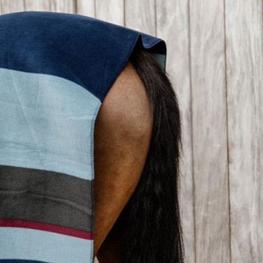 Cobertura Secante Quadrada Heavy Stripes Kentucky Marinho Azul-marinho