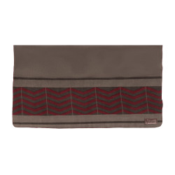 Manta Secante Quadrada Heavy Fishbone Kentucky Bordéus Bord&amp;amp;amp;ocirc;